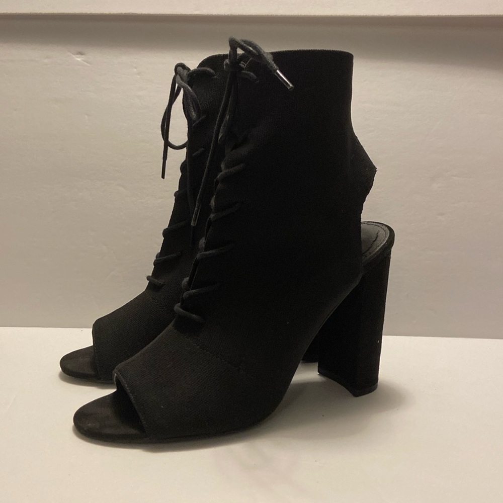 Steve Madden Capture Peep Toe Boots